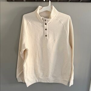 Goodfellow & Co Cream Zip-Up Men's Sweater